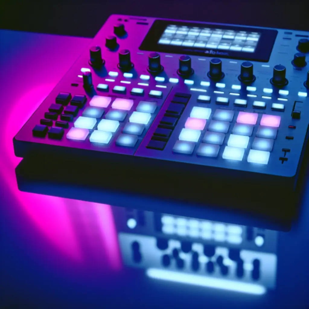 Elektronische drum machine en groovebox