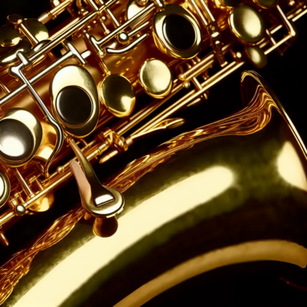 GoldenTone altsaxofoon met goudtinten