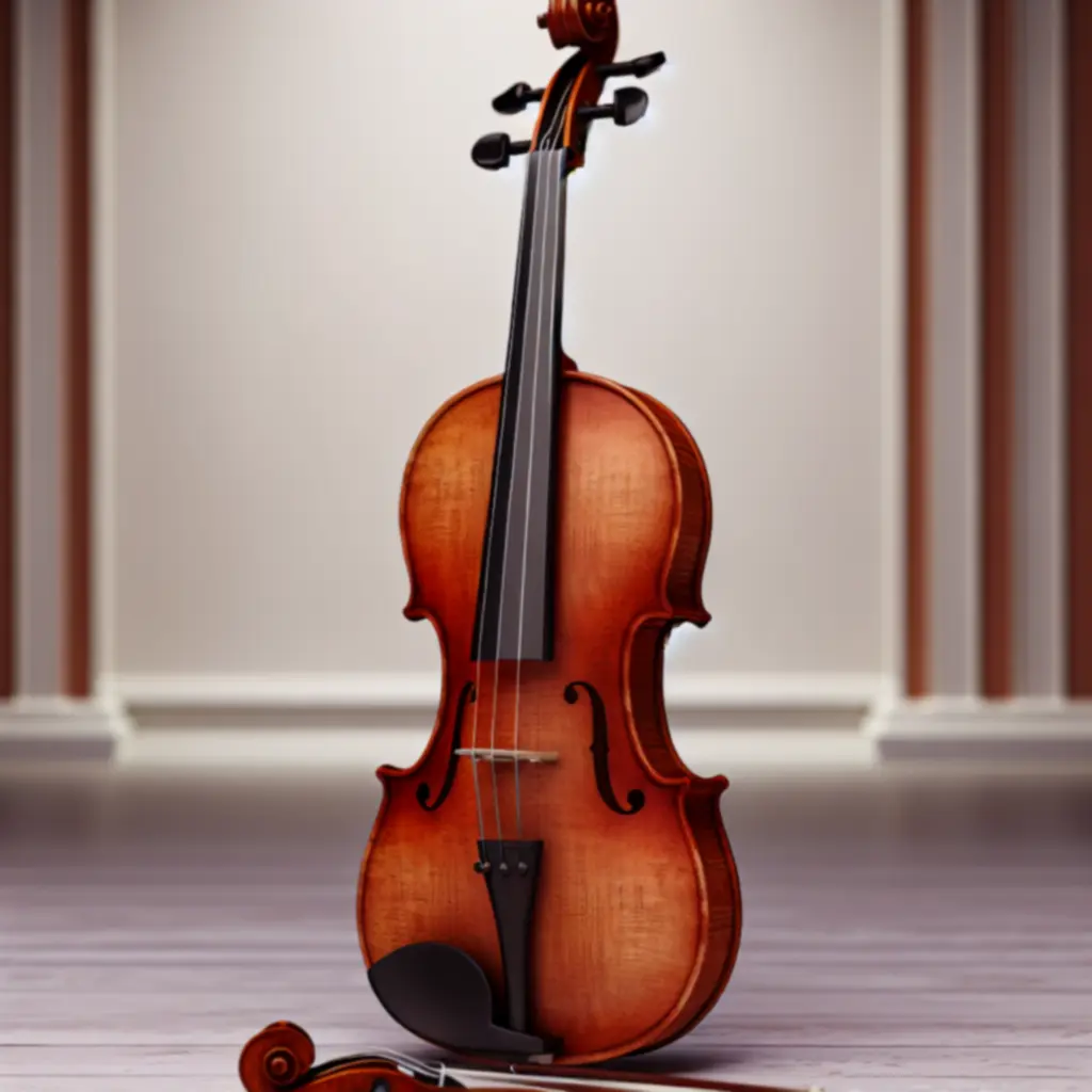 MeisterWerk klassieke viool met warme houtnerf